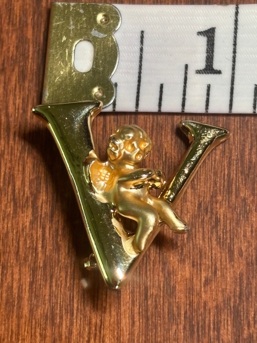 Gold Cherub Accent Ornament - Home Accents Decor